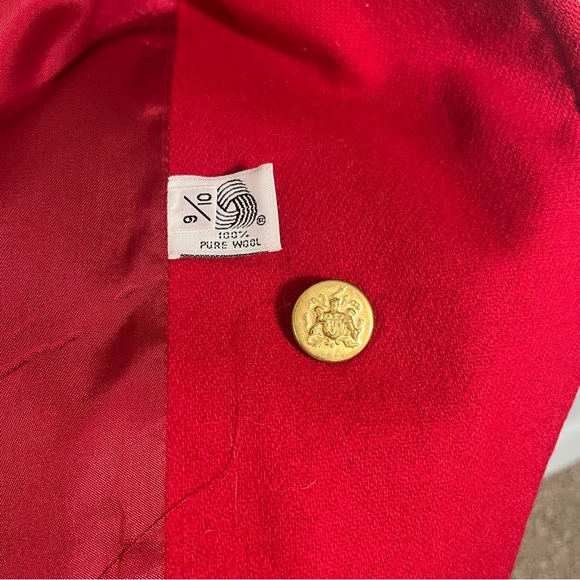 Wool double breasted duster jacket - Picture 9 of 14